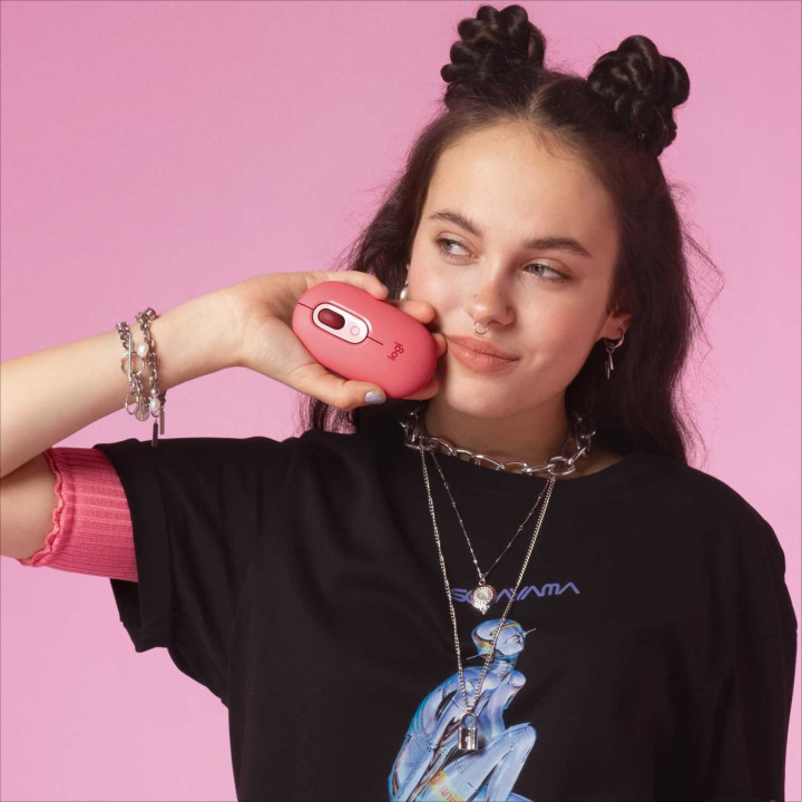 Мышь беспроводная Logitech POP MOUSE, Heartbreaker